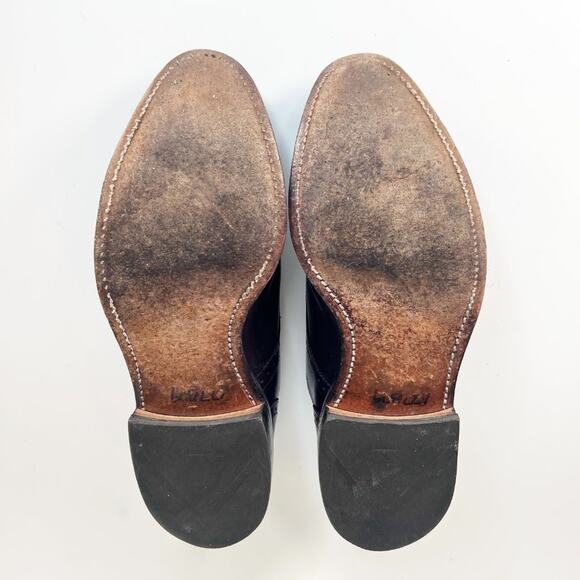 Allen Edmonds Strand Cap-Toe Brown Leather Oxford Dress Shoes Men 9 main image 7